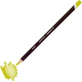 Resim Derwent Coloursoft Pencil Yumuşak Kuruboya Kalemi C030 Lemon Yellow 