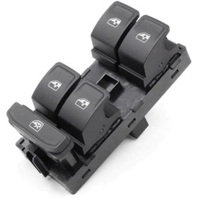 Resim Genel Markalar SEAT İBİZA SOL DÖRTLÜ CAM DÜĞMESİ ANAHTARI 2018--2021 KIRMIZI IŞIK 