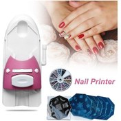 Resim Geeroyoo Otomatik Tırnak Baskı Makinesi - 6 Desen Plakası İle Profesyonel Manikür Seti 