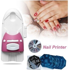 Resim Geeroyoo Otomatik Tırnak Baskı Makinesi - 6 Desen Plakası İle Profesyonel Manikür Seti 