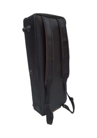 Resim Profesyonel Evalı Kumaş Gigbag Çiftli Kemençe Kılıfı - Siyah Renk - Su Geçirmez 