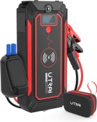 Resim UTRAI Jstar 4 24000 mAh 2500A Jump Starter Taşınabilir Akü Takviye Cihazı (Kablosuz Şarj + Pusula + Çanta + Led lamba + Powerbank) 
