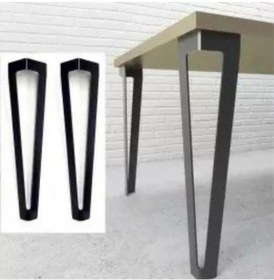 Resim Fbt Masa Ayağı Metal Masa Ayağı 1adettir Siyah 