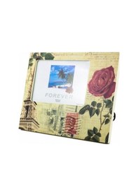 Resim İnura Global Decotown Dekoratif Desenli Çerçeve Gül Motifli Fotoğraf Çerçevesi 