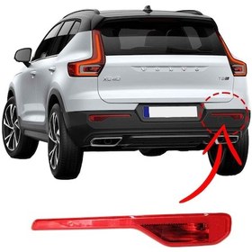 Resim Volvo Xc40 Sağ Arka Tampon Reflektörü Sis Farı Duy Ve Ampulü 2017-2025 