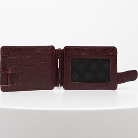 Resim Bayderi Coins Hakiki Deri Erkek Kartlık-4011 Bordo 