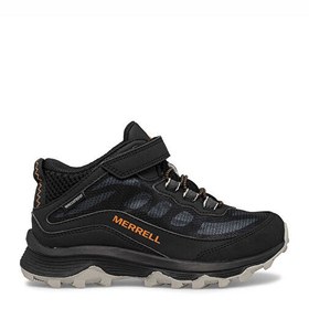 Resim Merrell Siyah Erkek Çocuk Bot MK265951 MOAB SPEED MID A/C WTRPF 