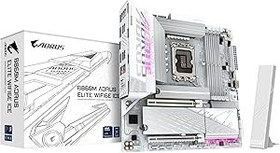 Resim GIGABYTE B860M A ELITE WIFI6E ICE Intel LGA1851 mATX Gaming Anakart 