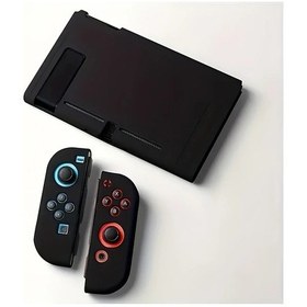 Resim Gaojunshop01 Nintendo Switch İçin Siyah Anti Çizik Koruyucu Kılıf Tam Koruma 