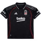 Resim adidas Bjk Beşiktaş 25-26 Üçüncü Çocuk Forma Siyah 