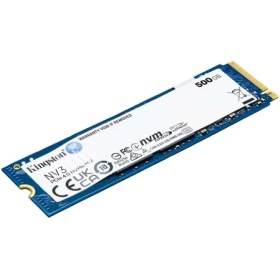 Resim 500 GB Kıngston Nv3 2280 Gen4 M.2 Pcıe 4.0 Nvme 5.000/3.000 SNV3S/500G 
