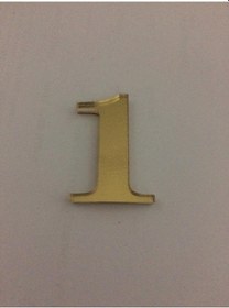 Resim Gendec 5 Cm Altın Sarı No:1 