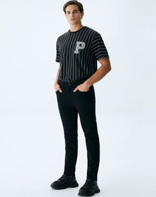 Resim Ltb Sawyer Y Normal Bel Dar Paça Slim Jean Pantolon 010095150015423 200 010095150015423_200 Siyah 