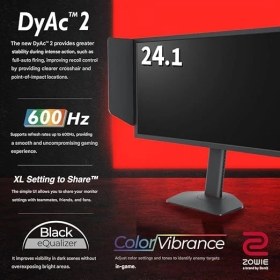 Resim Royal Rain Store Zowie XL2586X+ 24,1'' 600Hz Fhd 3xhdmı Dp New Fast Tn Dyac 2 S-Switch E Spor Oyun Monitör 