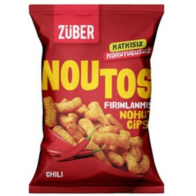 Resim Züber noutos fırınlanmış nohut cipsi chili 