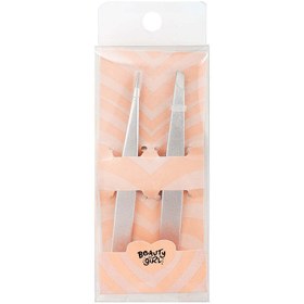 Resim beauty girl 2'li Gümüş Cımbız Seti 