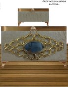 Resim Hasret Çeyiz Çeyiz Sandık Damat Nişan Bohça Gelin Sandığı 2li 0307 