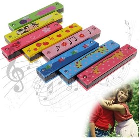 Resim Ahşap Mızıka 1 Adet 