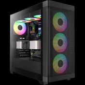 Resim gamdias ATHENA M3, 1600W, Tempered Glass, Type-C, Mesh Ön Panel, ARGB, ATX, Professional GAMING KASA 