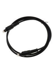 Resim MAXGO 2166 Fiber Optik Ses Kablosu Kablo 1m Metre Dijital Altın Uçlu 
