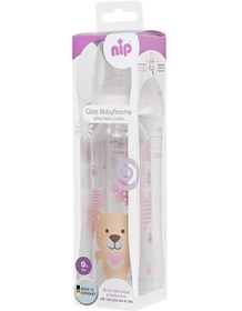 Resim Nip 250 Ml Cam Biberon 0-6 Ay - Pembe - Pembe / Standart 