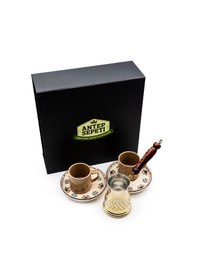 Resim 2'li Kahve Takımı Hediye Kutulu 