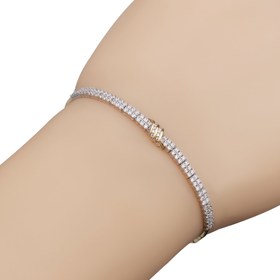 Resim Çift Sıra Suyolu Altın Düğün-Nişan Seti - Güzelse Çizgidendir 