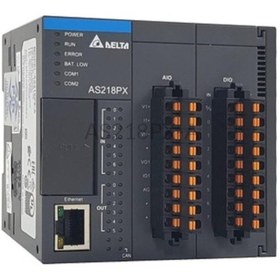 Resim Delta AS218PX-A ,8D/2A 6P/2A Ethernet Canopen Plc Cpu Modül 