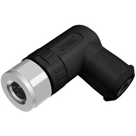 Resim M8 3 Pin Dişi 90° Konnektör Conec 42-00026 