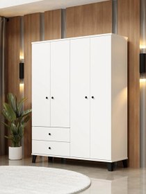 Resim Kuzeylife Vera Gardırop Beyaz 