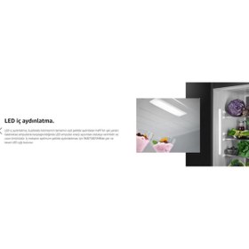 Resim AEG 7000 Series 186cm No-Frost Dondurucusuz Solo Buzdolabı 
