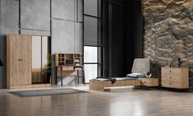 Resim Avşa Modern Genç Odası Takımı 
