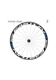 Resim Novahub Çıkartmalar Çok Renkli Bisiklet Bisiklet Jant Çıkartmaları Bisiklet Çıkartmaları Bisiklet Jant Jantları Yansıtıcı Çıkartmalar 2 White Blue Çok Renkli Çok Renkli 