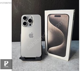 Resim Apple iPhone 15 Pro Max İkinci El YD | 256 GB | Natürel Titanyum 