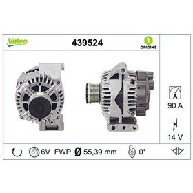 Resim Opel Astra 2004-2014 Arası 1.4, 1.4 Lpg Valeo Marka Alternatör 