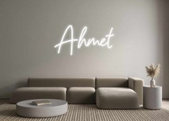 Resim Custom Neon: Ahmet 