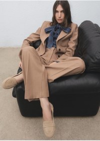 Resim MANGO Woman Süet penny makosen 