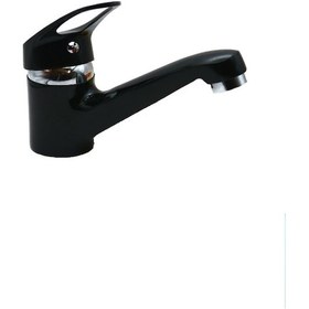 Resim Kever Su Armatürleri Lavabo Bataryası Siyah 40'lık Kartuş 