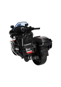 Resim Swat Polis Motorsikleti Sürtünmeli Hareketli Gidonlu Oyuncak Motor Çok Renkli 