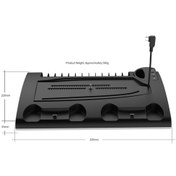 Resim Tp5-3557 Ps5 Slim Ve Tüm Modeller İçin Multi Fonksiyon Soğutma Ve Şarj Ünitesi Uyumlu Siyah 