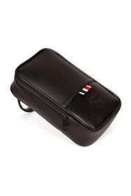 Resim Newish Polo Erkek Deri Mekanizmalı Cüzdan ve Portföy Clutch Günlük El Çantası new168 - Siyah 