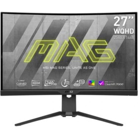Resim MSI Msı Mag 275CQRXF 27" 1 Ms 2k Curved 240 Hz Oyuncu Monitörü Teşhir 