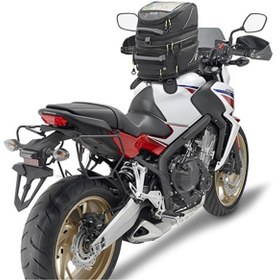 Resim Gıvı Ea103b Depo Üstü Çanta Siyah 25lt + 15lt Genişleyebilir Magnet Ve Kemer Bağlantılı 