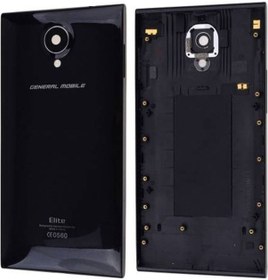 Resim Axya General Mobile Discovery Elite (E7) Arka Kapak Siyah 