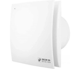 Resim Soler&Palau Soler Palau Decor 300 C Design 250 M3/h 26,5 Db Mini Aksiyel Banyo Wc Ortam Havalandırma Fanı Pilot Lamba Geri Tepme Ventili Agmair 
