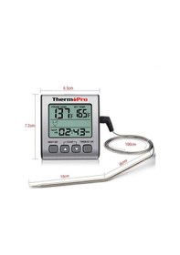 Resim ThermoPro Dijital Problu Et Barbekü Gıda Termometresi 