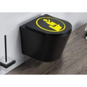 Resim Ne Verelim Size Sticker Ev-Banyo Sticker-Klazöt Kapağı Sticker 