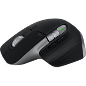 Resim Logitech MX Master 3S Mac Için Yüksek Performanslı 8000 DPI Optik Sensörlü Sessiz Kablosuz Mouse - Siyah 