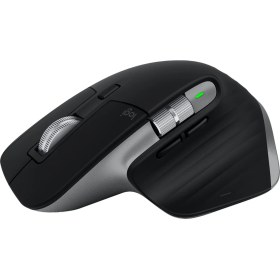 Resim Logitech MX Master 3S Mac Için Yüksek Performanslı 8000 DPI Optik Sensörlü Sessiz Kablosuz Mouse - Siyah 