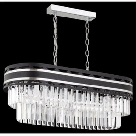 Resim DabHome Klasik Model Taşlı Yemek Masası Avizesi 70cm 